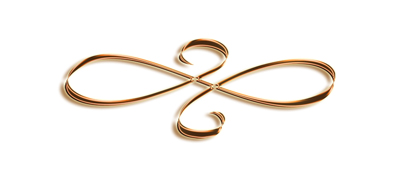 DNSEMP-L-601-CP-WT Copper Scroll White